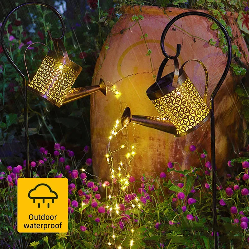 PeacockGlow Solar Garden Light