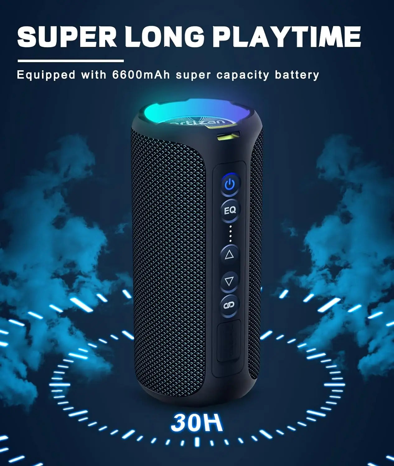 WaveRider 40W: Deep Bass, Endless Beats