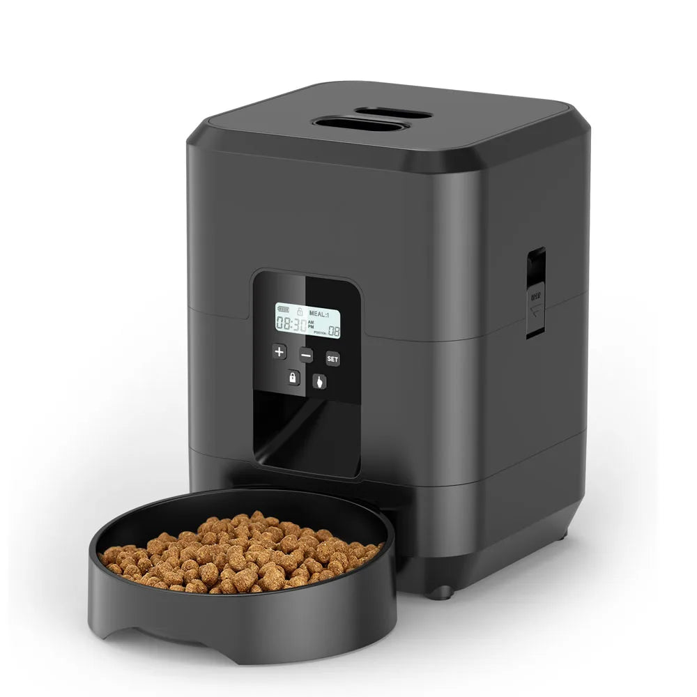 Comedero inteligente para mascotas: dispensador automático de comida temporizado para perros y gatos