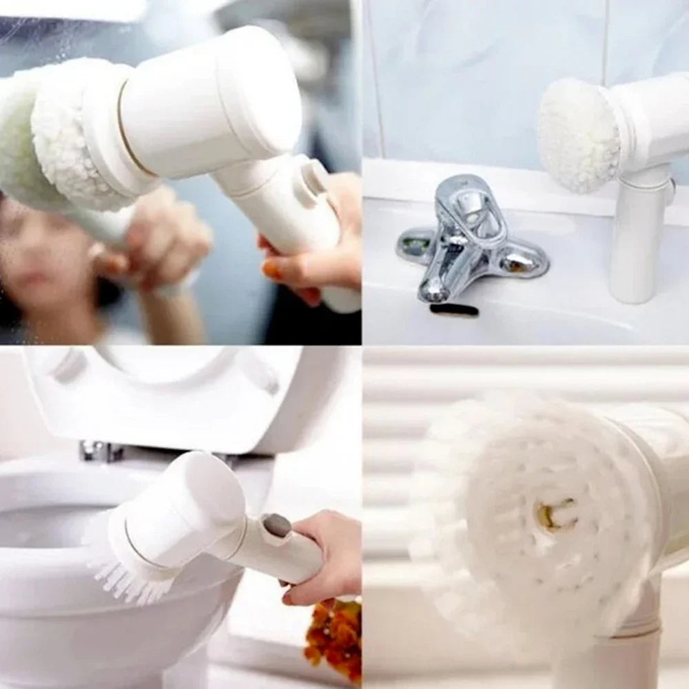 Rechargeable Electric Cleaning Brush for Home Use