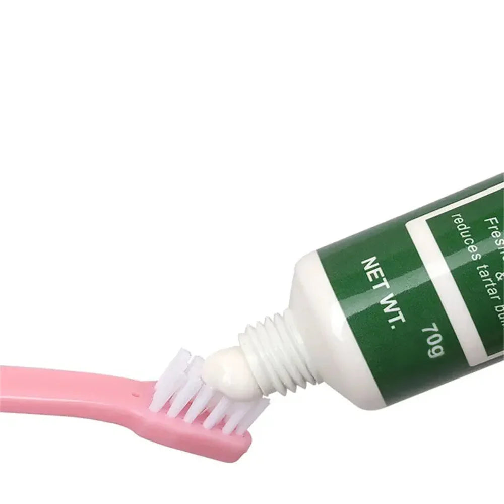 Dentifrice pour chien et chat - Dentifrice pour chien et chat - Saveur de bœuf à la vanille