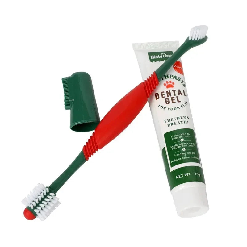 Dentifrice pour chien et chat - Dentifrice pour chien et chat - Saveur de bœuf à la vanille