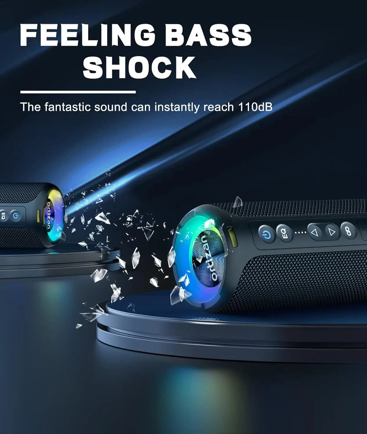 WaveRider 40W: Deep Bass, Endless Beats