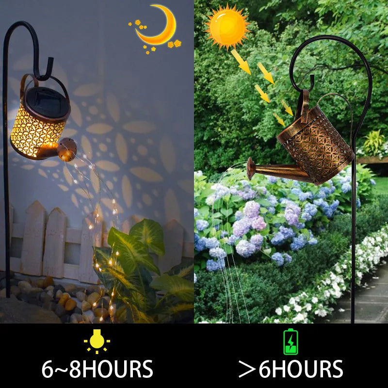 PeacockGlow Solar Garden Light