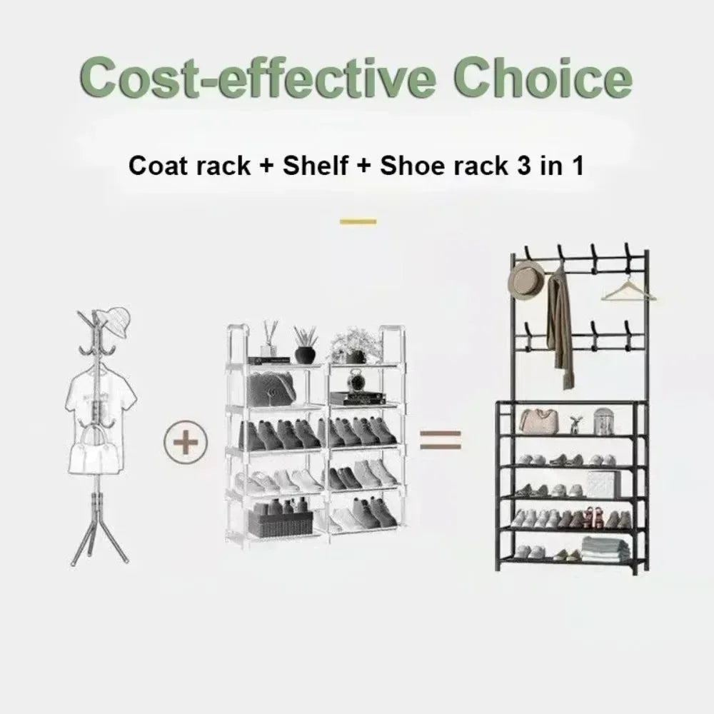VersaRack: El organizador de zapatos y sombreros definitivo que ahorra espacio