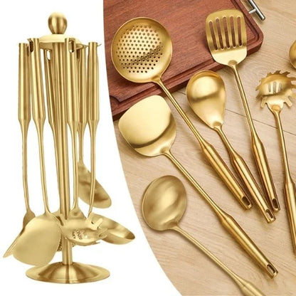 Aurelia Nocturne Gold Kitchen Set 09