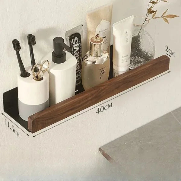 Bathroom Spa Wood Shelf 05