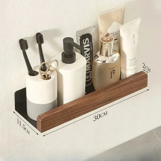 Bathroom Spa Wood Shelf 07