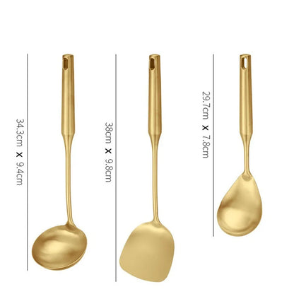 Aurelia Nocturne Gold Kitchen Set