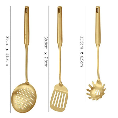 Aurelia Nocturne Gold Kitchen Set