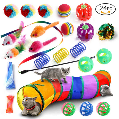 Juguetes interactivos para gatos 