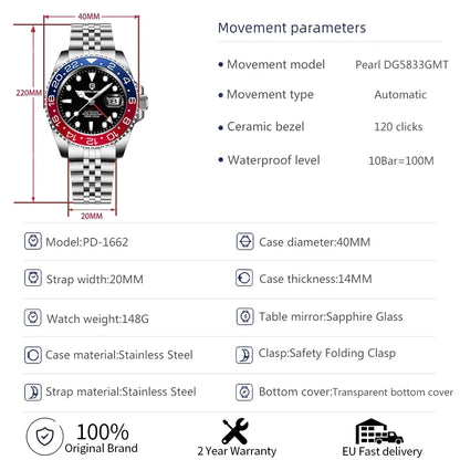 STEELVOYAGER GMT – The Prestige of Precision