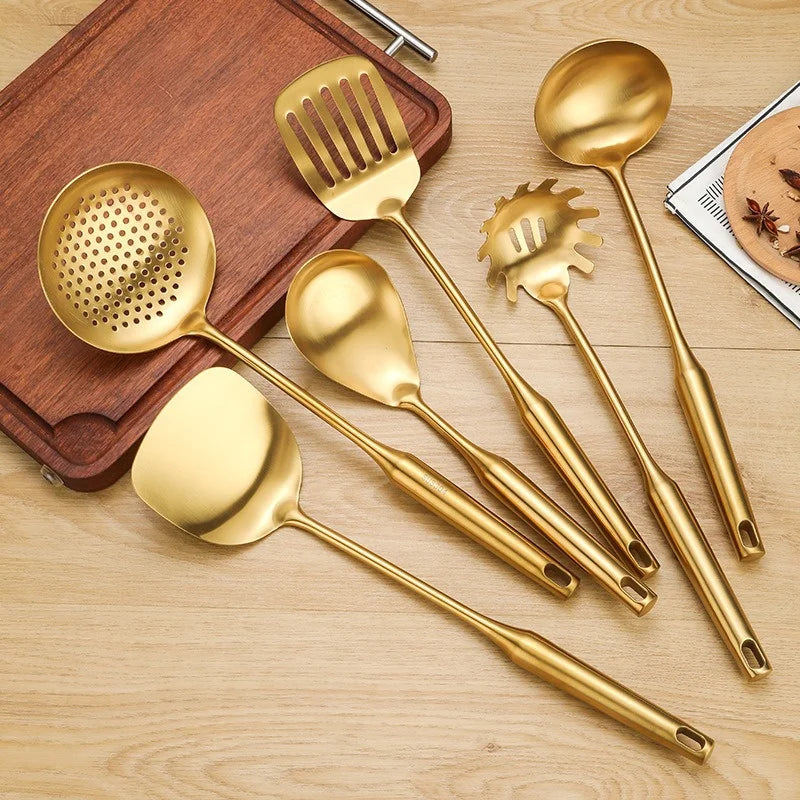 Aurelia Nocturne Gold Kitchen Set