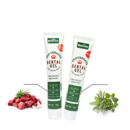 Dentifrice pour chien et chat - Dentifrice pour chien et chat - Saveur de bœuf à la vanille