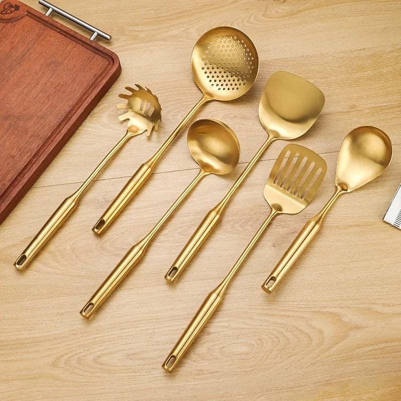 Aurelia Nocturne Gold Kitchen Set