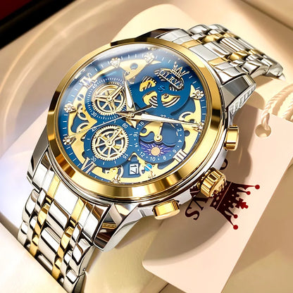 Golden Eclipse Timepiece