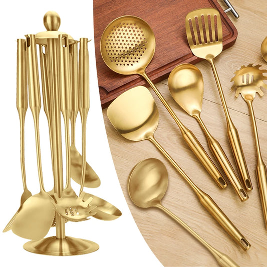 Aurelia Nocturne Gold Kitchen Set