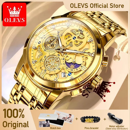 Golden Eclipse Timepiece
