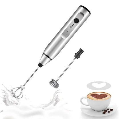 3-in-1 Milk Frother – Foamer, Mixer & Beater