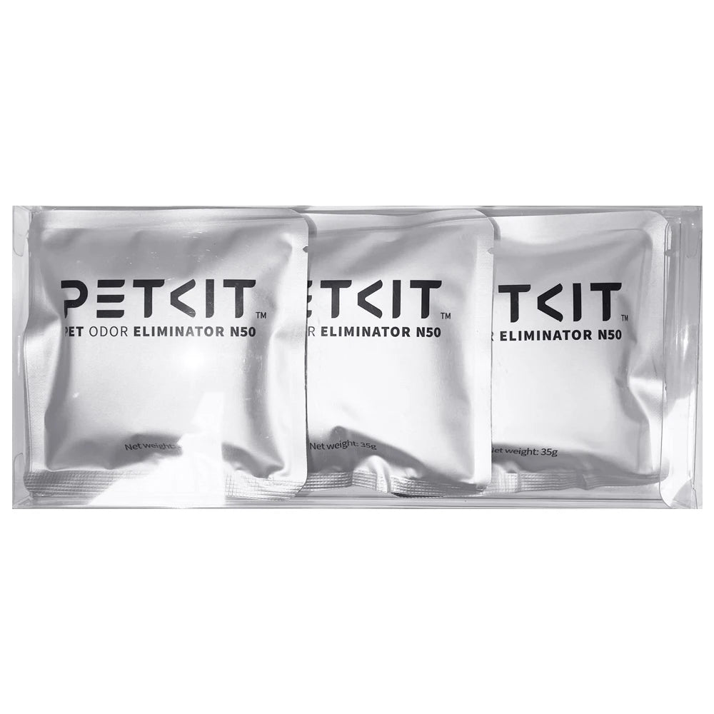 Éliminateur d'odeurs Petkit N50 pour litière pour chat Pura Max - Bac à litière autonettoyant pour chat - Matériaux de nettoyage de l'air pour contrôle des odeurs d'origine