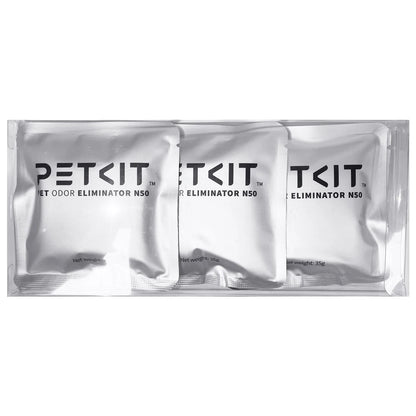 Éliminateur d'odeurs Petkit N50 pour litière pour chat Pura Max - Bac à litière autonettoyant pour chat - Matériaux de nettoyage de l'air pour contrôle des odeurs d'origine