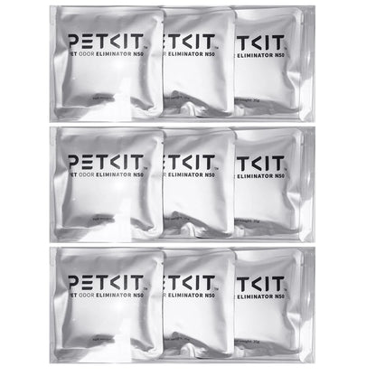 Éliminateur d'odeurs Petkit N50 pour litière pour chat Pura Max - Bac à litière autonettoyant pour chat - Matériaux de nettoyage de l'air pour contrôle des odeurs d'origine