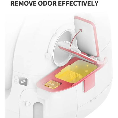 Éliminateur d'odeurs Petkit N50 pour litière pour chat Pura Max - Bac à litière autonettoyant pour chat - Matériaux de nettoyage de l'air pour contrôle des odeurs d'origine