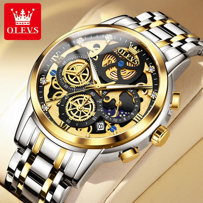 Golden Eclipse Timepiece