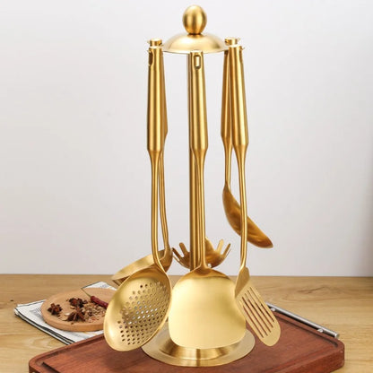 Aurelia Nocturne Gold Kitchen Set