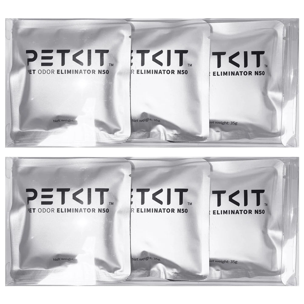 Éliminateur d'odeurs Petkit N50 pour litière pour chat Pura Max - Bac à litière autonettoyant pour chat - Matériaux de nettoyage de l'air pour contrôle des odeurs d'origine