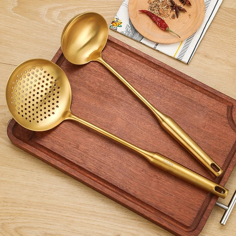 Aurelia Nocturne Gold Kitchen Set