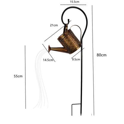 PeacockGlow Solar Garden Light