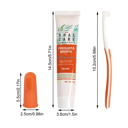 Dentifrice pour animaux de compagnie pour chiens et chats 